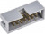 AWHW 14G-0202-T, AWHW Series Straight Through Hole PCB Header, 14 Contact(s), 2.54mm Pitch, 2 Row(s), Shrouded