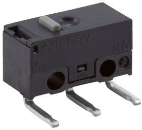 DG13-B3AA, Micro Switch DG, 3A, 2A, 1CO, 1.4N, Plunger