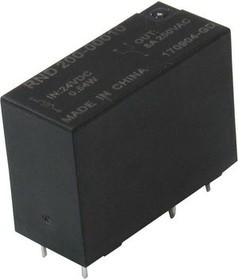 RND 200-00010, PCB Power Relay 1CO 8A DC 24V 1.1kOhm