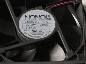Вентилятор Nonoi G1238E24B RS DC 24V 0.6A 3pin 120x38
