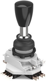 44-800.4, 4 Contacts-Axis Joystick Switch Lever, Momentary, IP65 250V ac