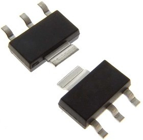 BSP170P, полевой транзистор (MOSFET), P-канал, -60 В, -3 А, 15 мОм, SOT-223
