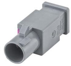 59Z114-000G, RF Connector Accessories Plastic housing Plug Straight G Grey