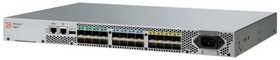 G610 24-port FC Switch, 24-port licensed, incl 24x 16Gb SWL SFP+, Enterprise Bundle Lic (ISL Trunking, Fabric Vision, Extended Fabric), 1 PS