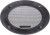 GRILLE 10 RS, Black Round Speaker Grill for 10 cm/4 in, 10 cm/8 in Speaker Size