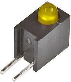 HLMP-1719-A00A2, LED; в корпусе; желтый; 3мм; Кол-во диод: 1; 2мА; 50°; 1,8?2,5В