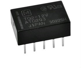 TQ2-5V, 1A 5VDC DPDT NON-LATCHING PCB
