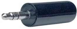 MP-013LC, Jack Plug, Straight, 3.5 mm, 3 Poles