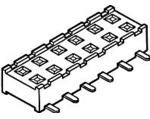 55510-106TRLF, Minitek® 2.00mm, Board to Board Connector, PCB Mounted Receptacle , Vertical , Surface Mount, Double row, 6 Positions, 2.00mm