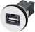 09454521918, USB Connectors har-port USB 2.0 A-A PFT White