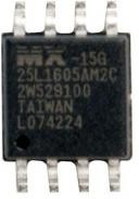 (05G001403010) флеш память MX25L1605AM2C-15G