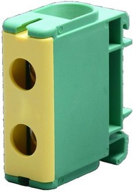 Elvert Клеммный блок закрытый 245А желто-зеленый FTB-95PE