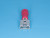 RF250 (SG57650A) (TAI-1.25F), Клемма ножевая 6.3мм, розетка, изолированная, провод 0.75-1.25мм² (красная)