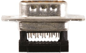 F09P15-K49 / 1727040073, F 9 Way Cable Mount D-sub Connector Plug, 1.27mm Pitch