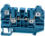 AVK4CC (синий), 325201 Клеммник 4-х выводной, 4 мм.кв.