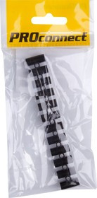 07-5006-2-9, Колодка клеммная КВ-6 , 6А, 6 мм², PP (полипропилен), черная, индивидуальная упаковка, 1 ш