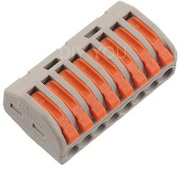 Клемма DIY YOU PCT-218, быстрозажимной кабельный соединитель, 8 общих проводников L