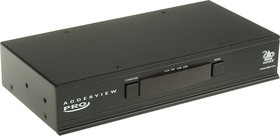 AV4PRO-VGA-UK, 4 Port USB VGA KVM Switch, 3.5 mm Stereo