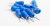 Наконечник Вилочный Изолированный М4 1,5-2,5 - 0,6 мм, синий, 10 шт, 39372