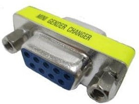156-03022-E, D-Sub Adapters &amp; Gender Changers D-SUB Gender Changer 9 Pin Female-Female