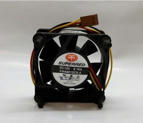 Вентилятор SUPERRED CHA6012CS-A Fan 6CM 12V 0.16A 60x60x25mm 3pin