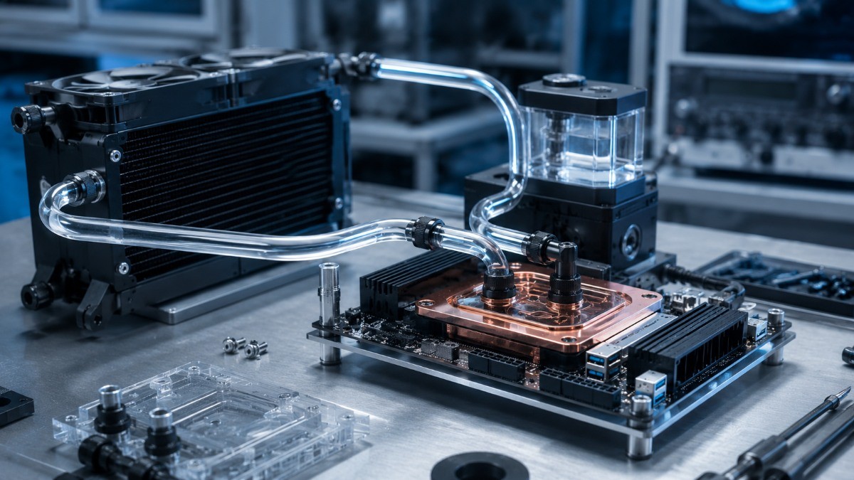 Alphacool показала новые решения для жидкостного охлаждения на Computex 2026