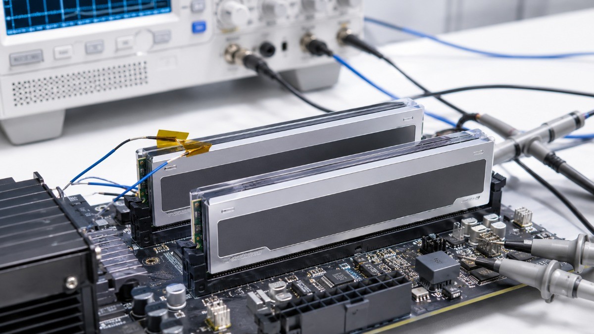 Apacer GraTherX снижает температуру DDR5-модулей в промышленных системах