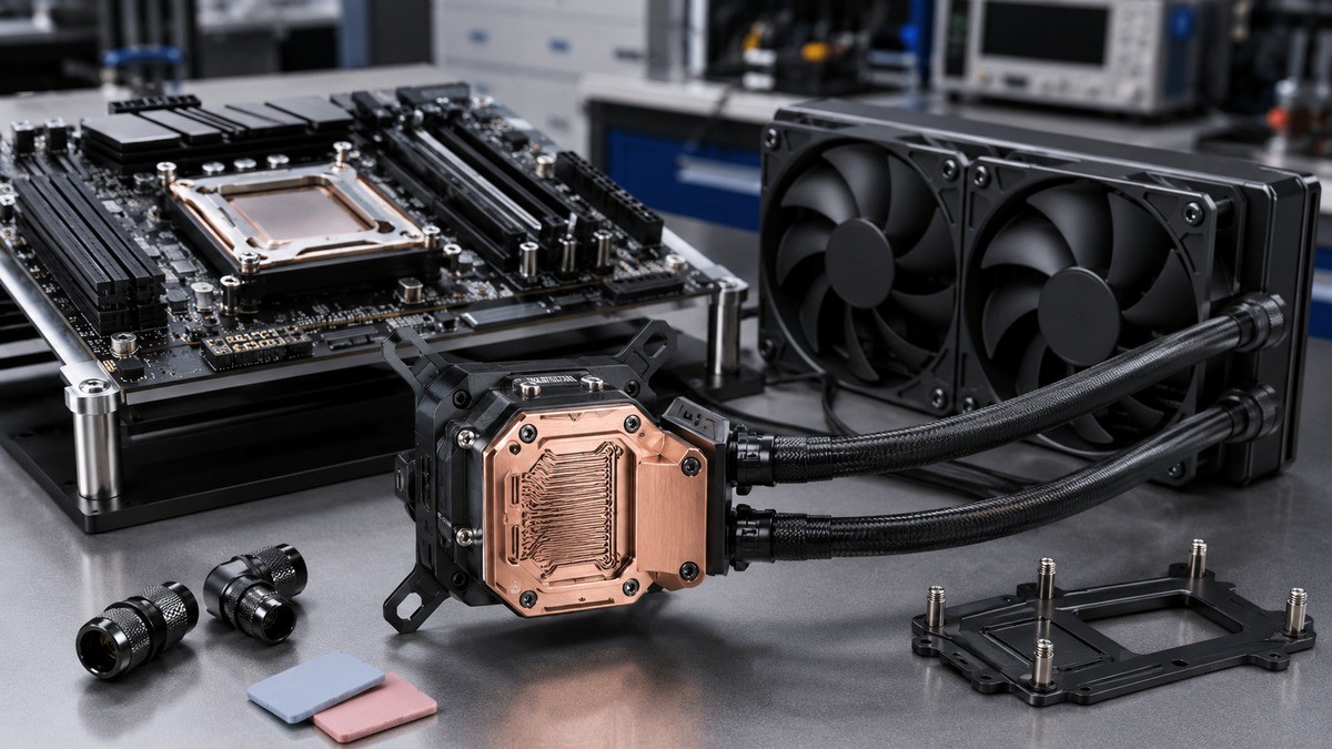 Asetek представила AIO-платформу жидкостного охлаждения для AI-workstation и AI-PC
