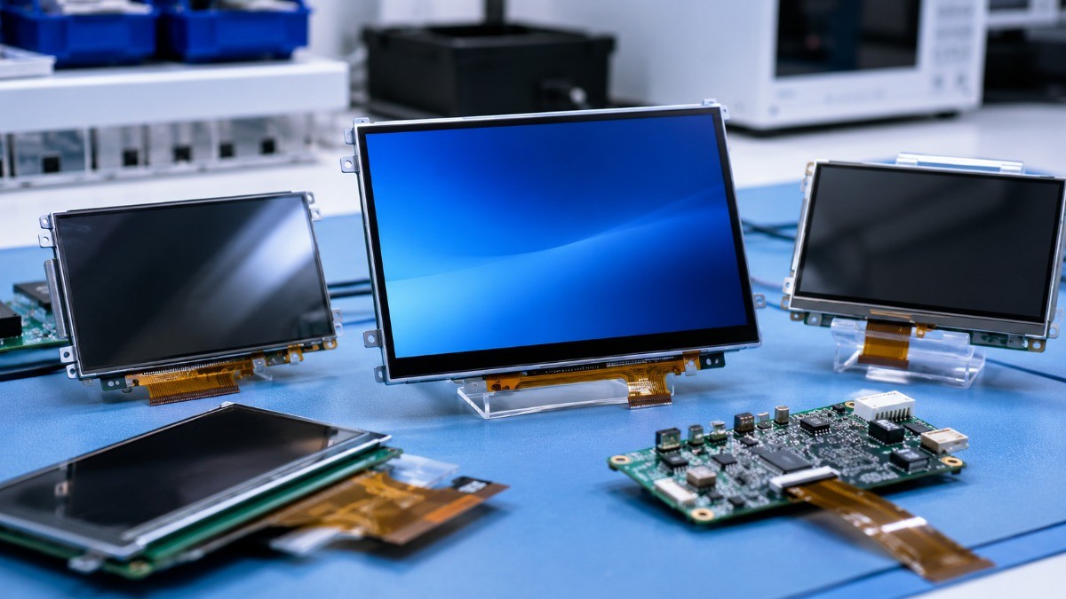 Midas Displays представила серию промышленных TFT-дисплеев Aurum