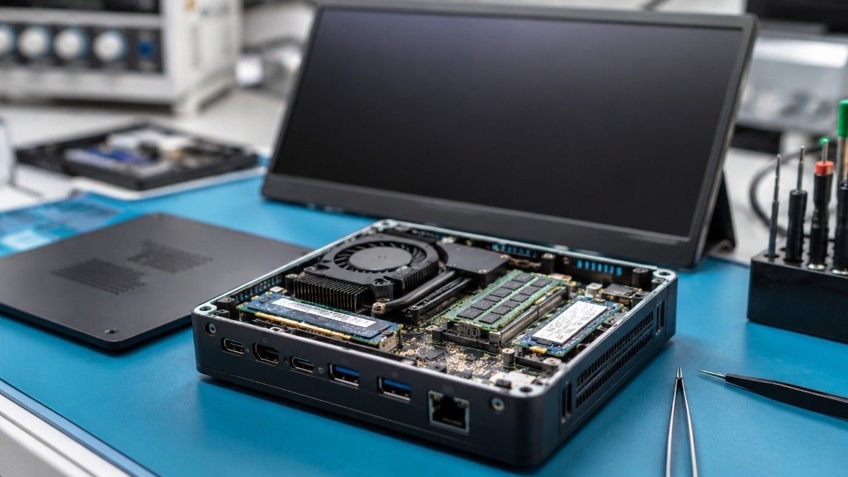 Minix показала новые mini PC и портативные мониторы на Computex 2026