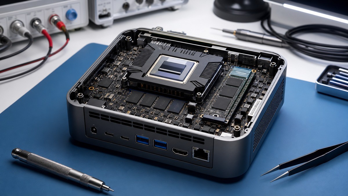 Lenovo Yoga AI Mini PC: компактная AI-система на Core Ultra X7 и Arc B390