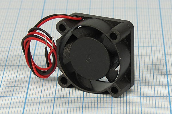 Вентилятор 25x25x10, напряжение 12В, мощность 1,6Вт, выводы 2L, подшипник качения, KF0210B1H JAMICO