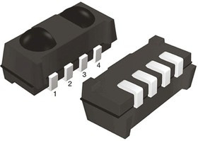 TSSP77P38TT, TSSP77P38TT, 38kHz IR Detector, 940nm ±50 °, 40m Range, 2.5 V - 5.5V, SMT, 6.8 x 3 x 3.2mm