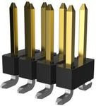 95278-101-04LF, BergStik®, Board to Board connector, Unshrouded Header, SMT, Double Row, 4 Positions, 2.54 mm Pitch, Vertical, 5.84 mm (0.23 95278-101-04LF, BergStik®, Board to Board connector, Unshrouded Header, SMT, Double Row, 4 Positions, 2.54 mm Pitch, Vertical, 5.84 mm (0.23