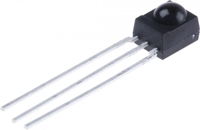 TSSP4038, Миниатюрный ИК-приемник, 38кГц, 2,5-5,5В, 45° TSSP4038, Миниатюрный ИК-приемник, 38кГц, 2,5-5,5В, 45°