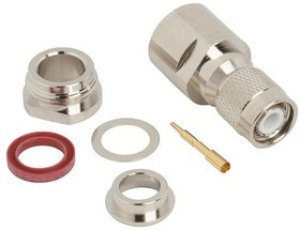 031-6154, RF Connectors / Coaxial Connectors TNC(M)CLAMP RG-8/U 213/U,214/U