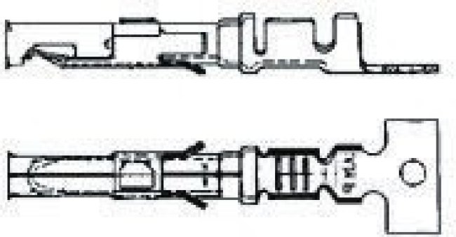 827039-1, CI 2 Series Female Crimp Terminal