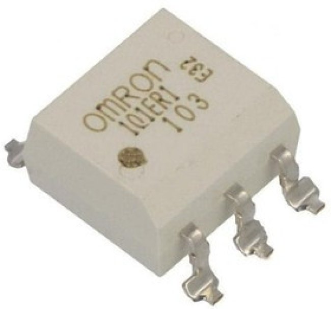 G3VM-101ER1, МОП-транзисторное реле, SPST-NO (1 Form A), AC / DC, 100 В, 3.5 А, DIP-6 G3VM-101ER1, МОП-транзисторное реле, SPST-NO (1 Form A), AC / DC, 100 В, 3.5 А, DIP-6