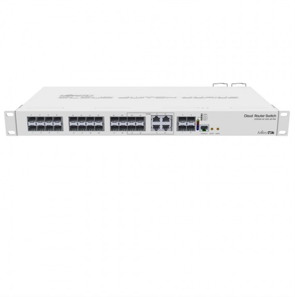 Коммутатор MikroTik CRS328-4C-20S-4S+RM 20SFP 4SFP+ управляемый