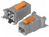 RVAIJ2SME-B24, Modular Connectors / Ethernet Connectors INDUS REVConn CAT6A Jack Metal