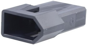 03-09-7022, Корпус разъема, Standard.093" 1545, Штекер, 2 вывод(-ов), 6.3 мм