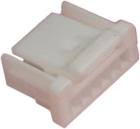 NSHR-06V-S, NSH Female Connector Housing, 1mm Pitch, 6 Way, 1 Row NSHR-06V-S, NSH Female Connector Housing, 1mm Pitch, 6 Way, 1 Row
