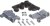 DCH-E-003, D-Sub Backshells 9C 2PC PLSTC BCKSH