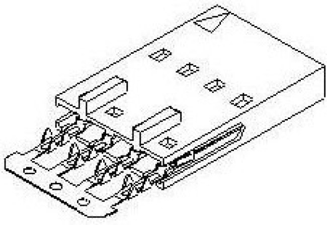 15-38-9052, FFC &amp; FPC Connectors SL FFC/FPC Opt D Mal 5CKT TIN