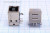 L-KLS1-151-B, Гнездо USB тип B угловое на плату, 4 контакта; №2995 K гн USB \B\4P2C\плат\угл\ L-KLS1-151-B\[USB B-FR]