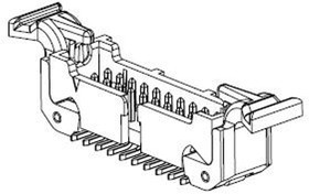 45206-220230, Conn Ejector Header HDR 6 POS 1.27mm Solder ST SMD T/R