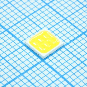 HL-EMC-5050D90W- B3C2-S1-HR3 (4000K), Светодиод smd 5х5мм/белый/ 4000К/ 6,6v/ 570Лм @600mA/ Ifmax=700mA/ CRI80 120°