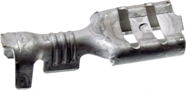 5-160430-7, FASTON, клемма ножевая гнездо 4.8мм неизол.на пр.0.5-1.5мм2