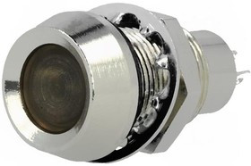512-997-22, Индикат.лампа светодиод, вогнутый, 24ВDC, dотв 12,7мм, IP67
