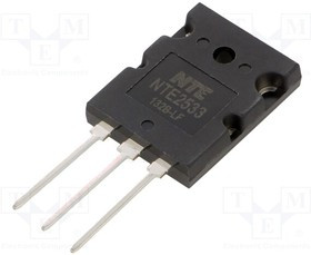 NTE2533, Транзистор: NPN, биполярный, 800В, 25А, 250Вт, TO3-PBL NTE2533, Транзистор: NPN, биполярный, 800В, 25А, 250Вт, TO3-PBL